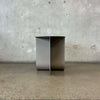 Designer Solid Steel Side Table