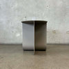 Designer Solid Steel Side Table