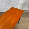 Danish Modern Drop Leaf Teak Desk