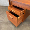 Danish Modern Drop Leaf Teak Desk