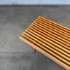 Mid Century Modern Slatted Bench/Coffee Table
