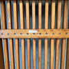 Mid Century Modern Slatted Bench/Coffee Table