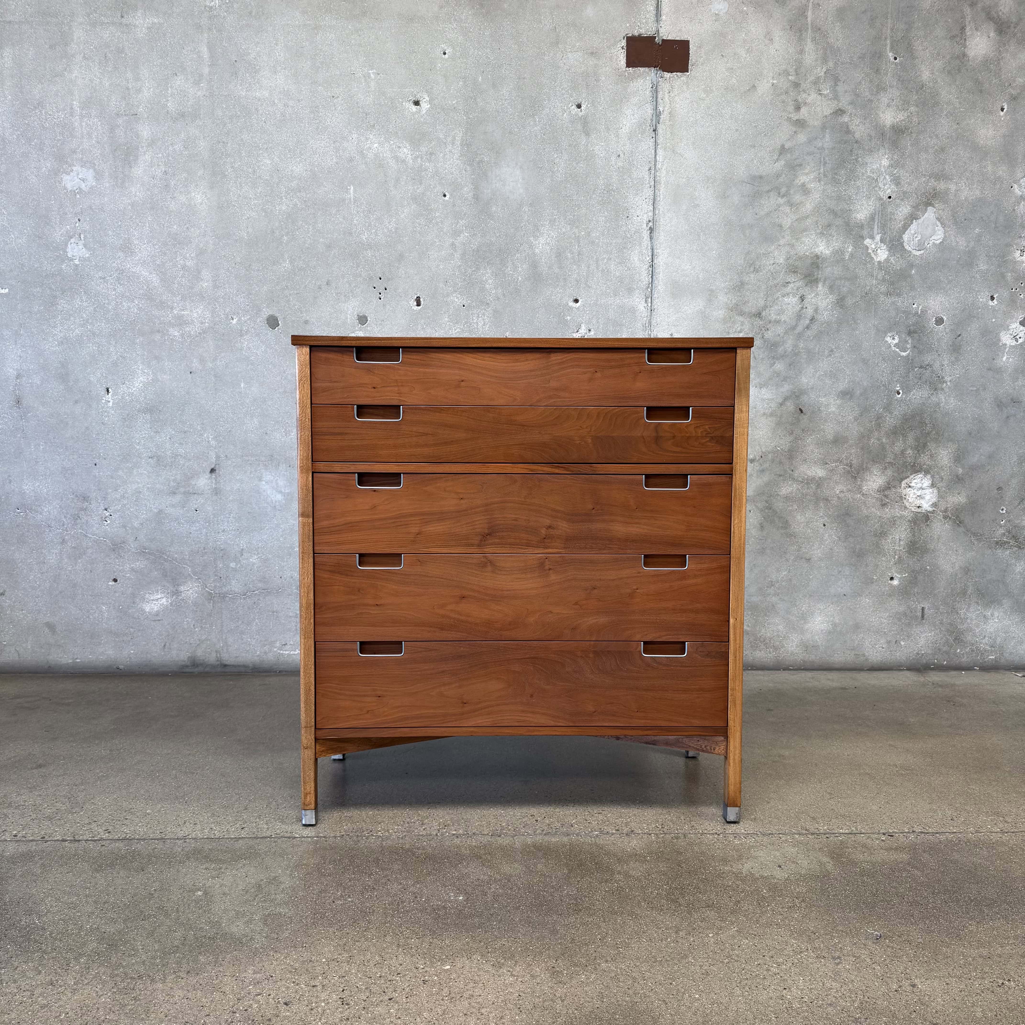 high boy dresser Mid Century Modern Highboy Dresser by Kroehler