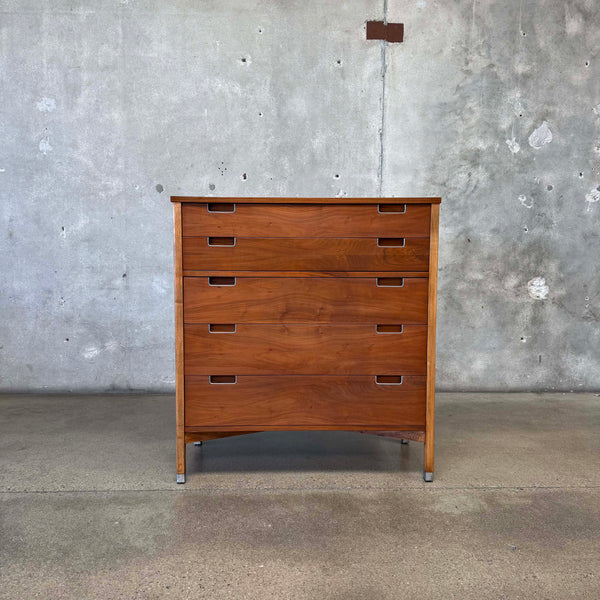 Mid Century Modern Highboy Dresser by Kroehler