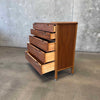 Mid Century Modern Highboy Dresser by Kroehler