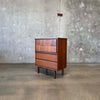 Mid Century Modern Walnut Highboy Dresser