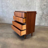 Mid Century Modern Walnut Highboy Dresser