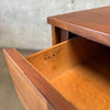 Mid Century Modern Walnut Nine Drawer Dresser