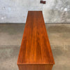Mid Century Modern Walnut Nine Drawer Dresser