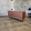 Mid Century Modern Walnut Nine Drawer Dresser
