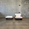 Mid Century Modern Lounge Chair + Ottoman by John Caldwell/California Modern -HOLD