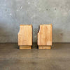Pair of Mid Century Modern Russel Wright Stardust Nightstands