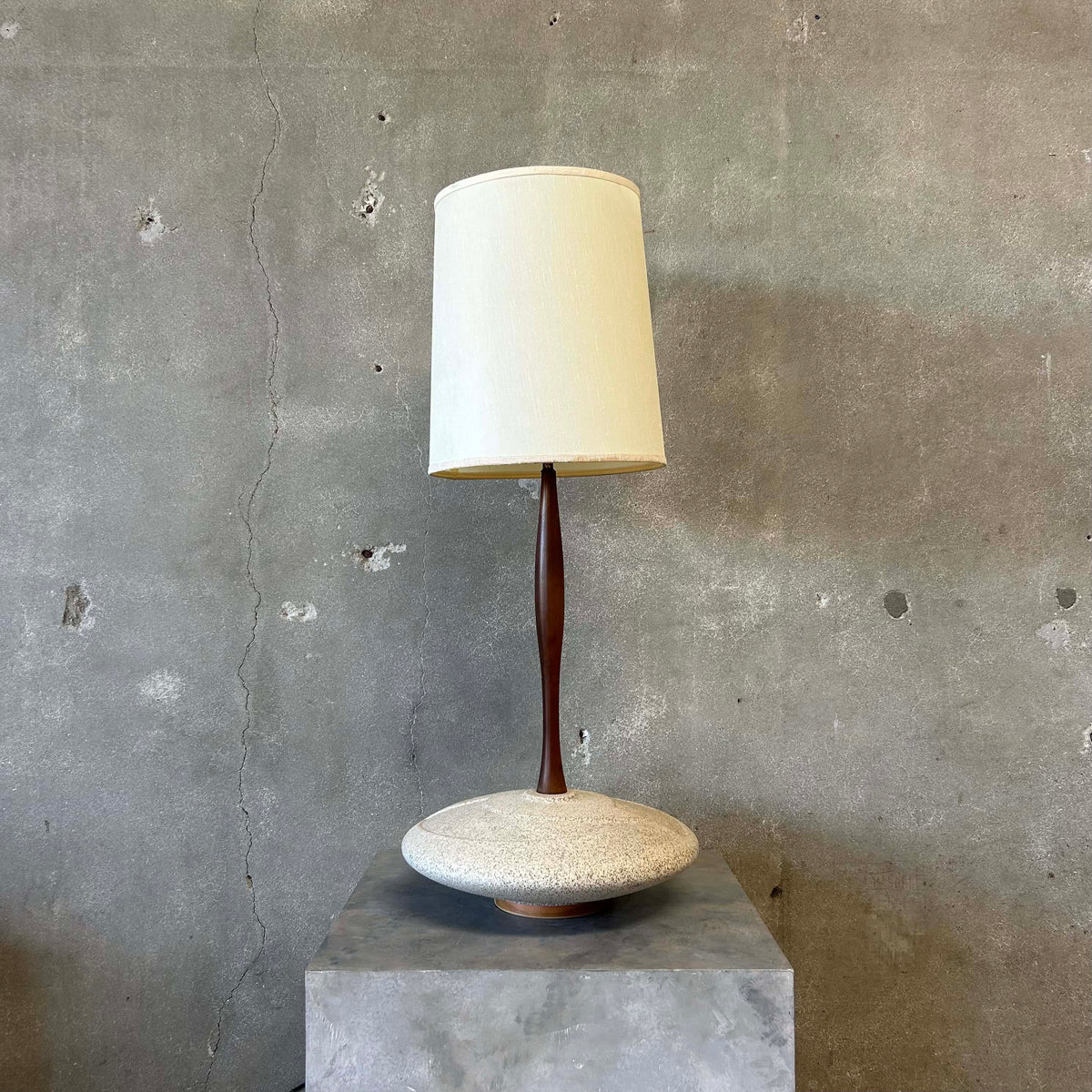 Mid Century Modern Sculptural Lamp - All Original