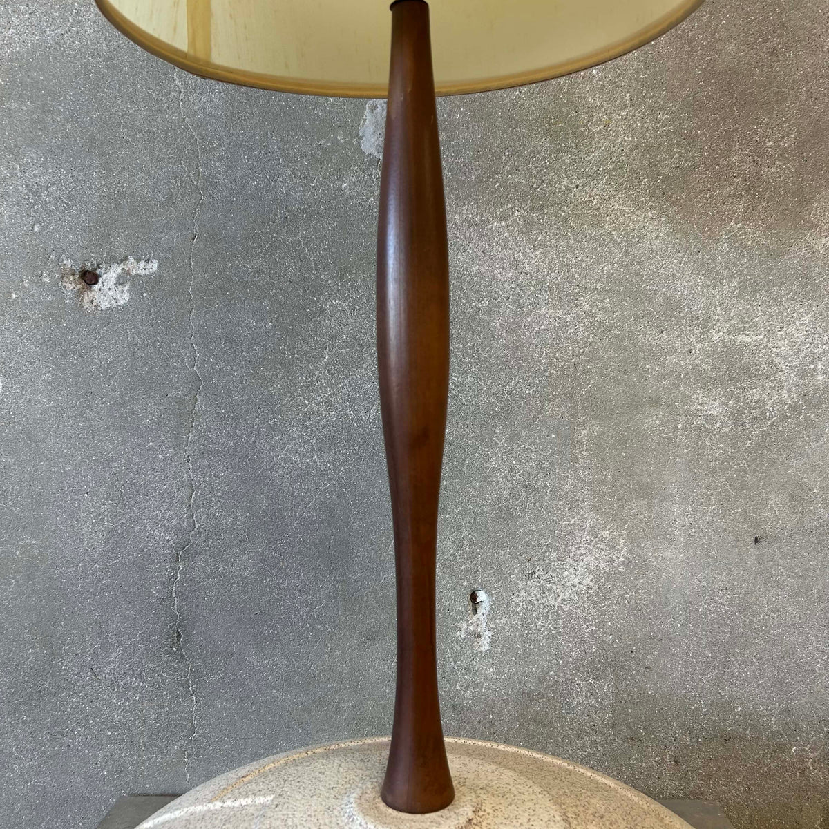 Mid Century Modern Sculptural Lamp - All Original