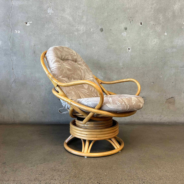 1970s Papasan Rattan Chair #2