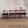 Toscano Walnut Dining Table w/ Four Chairs by Joybird