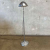 1950s Chrome Medical Telescoping Gooseneck Ajusco-Loc Floor Lamp