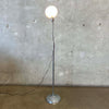 1950s Chrome Medical Telescoping Gooseneck Ajusco-Loc Floor Lamp