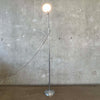 1950s Chrome Medical Telescoping Gooseneck Ajusco-Loc Floor Lamp