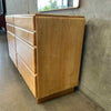 MCM Russel Wright Stardust Long Eight Drawer Dresser With Mirror (Restored)