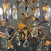 1960's Italian Gilt Chandelier