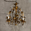 1960's Italian Gilt Chandelier