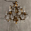 1960's Italian Gilt Chandelier