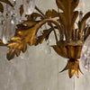 1960's Italian Gilt Chandelier