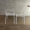 Vintage Italian Emu Arm Chair and Footstool