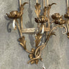 1960's Italian Wall Sconce Candelabras