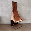Rustic Iron Fireplace