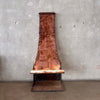 Rustic Iron Fireplace