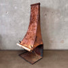 Rustic Iron Fireplace