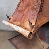 Rustic Iron Fireplace