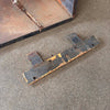 Rustic Iron Fireplace