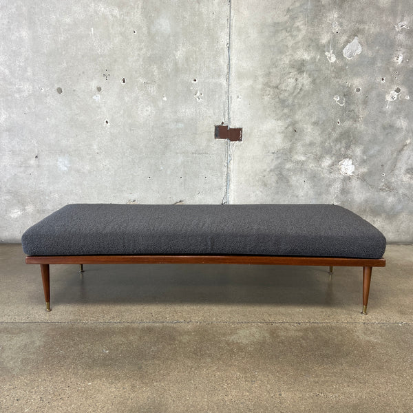 Mid Century Daybed in Boucle