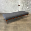 Mid Century Daybed in Boucle