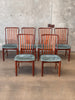 Vintage Suend A. Madsen Teck Dining Chairs