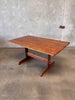Vintage Trestle Dining Table By Gerald McCabe