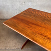 Vintage Trestle Dining Table By Gerald McCabe