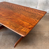 Vintage Trestle Dining Table By Gerald McCabe