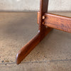 Vintage Trestle Dining Table By Gerald McCabe