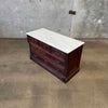 Antique Chest With White Marble