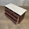 Antique Chest With White Marble