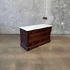 Antique Chest With White Marble