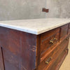 Antique Chest With White Marble