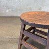 Antique Low Stool