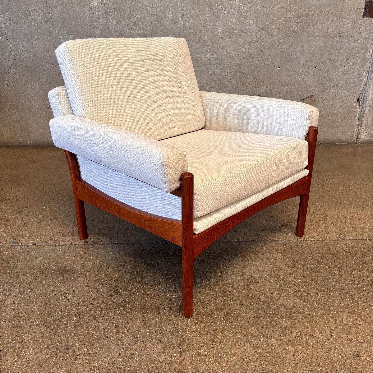 Mid Century Danish Teak Lounge Chair