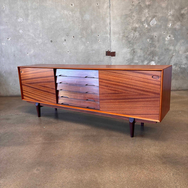 Henry Rosengren Hansen Dyrlund Mid Century Teak Credenza