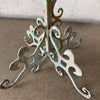 Vintage Four Tier Heavy Welded Iron Plant or Candle Stand